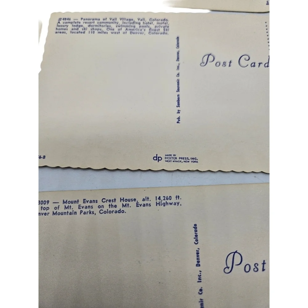 📬 Lot of 11 Various Vintage Unused Postcards Colorado USA
